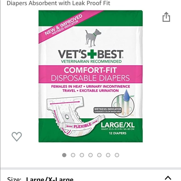 Vet best disposable diapers - Picture 3 of 4